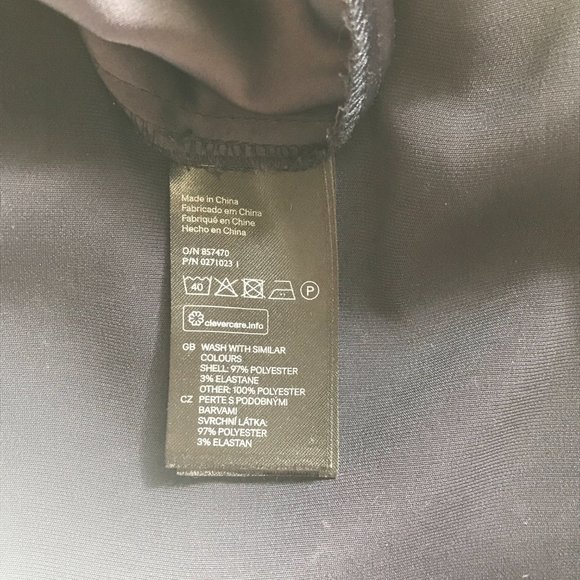 Fitted light grey blazer/jacket sz 10 - Picture 5 of 6